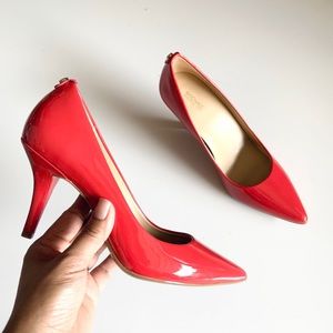Michael Kors Flex Patent Kitten-Heel Pump